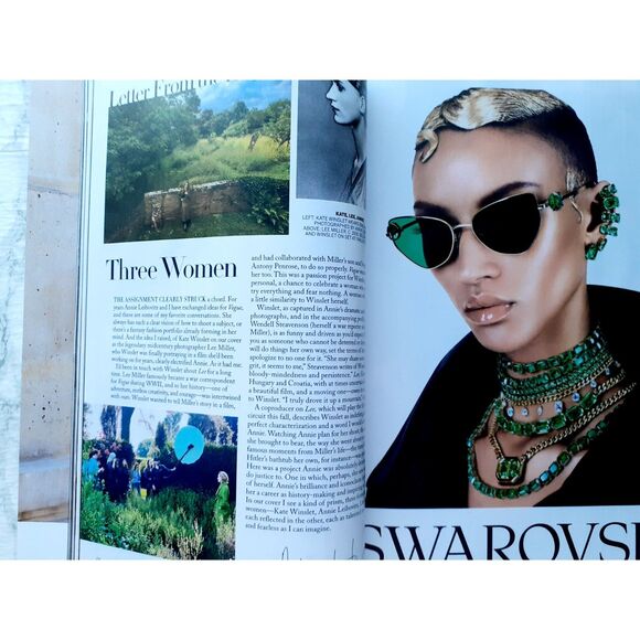 Vogue Magazine Kate Winslet on Fearlesness,Motherhood, Marriage... Oct '23 - Picture 6 of 10